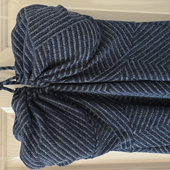 SPEECHLESS BRAND JUNIORS BLUE DRESSY DRESS SIZE 9 - Picture 4 of 16